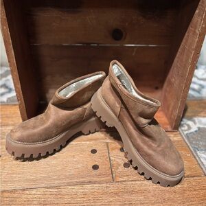 DV by Dolce Vita Tan Suede Boots